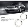 44mm Wastegate Flange Set, Wastegate V Band Clamp Set, Stainless Steel Inlet Outlet Weld Kit Replacemet for TIAL MV R MVR VBAND