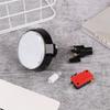 5 Color Micro Switch Button Auto Reset Button For Arcade Cabinet Arcade Button 60MM DC 12V LED Large Round Button