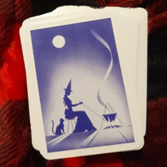 1Set Tarot Decks Leisure Fine Printed Art Paper Gypsy Witch Lenormand Fortune Cards for Professional Use