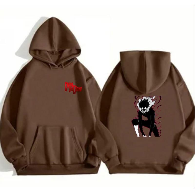 Dandadan Anime Inspired Oversized Hoodie Men Women Streetwear Casual Sweatshirt Fall