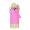 2025 New Cross-Border 1L Large-Capacity Thermos Cup with Non-Slip Bottom, Portable Handle, Outdoor Sports Multi-Color Water Bottle