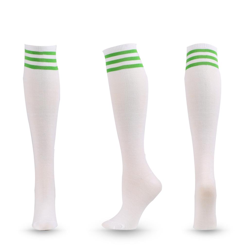 Unisex Compression Socks Football Socks Non-Slip Long Tube Knee High Stockings Socks Striped Soccer Socks Running Sports Socks