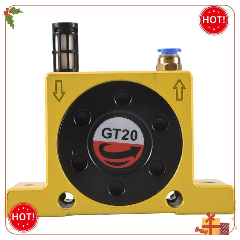 Durable-Pneumatic Turbine Vibrators, Silent Industrial Vibrator With Free Muffler For Hopper, Yellow