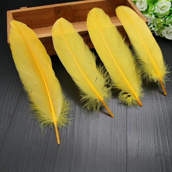 50Pcs28 Color Diy Feather Hard Big Floating Feather Wedding Dress Children Handmade Decoration Materials