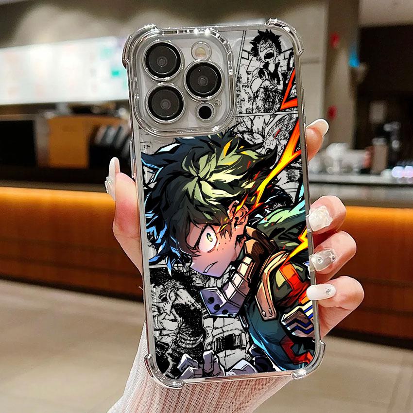 

My Heros Cool Academias Anime Case For Samsung Galaxy A56 A55 A54 A52 A53 A36 A34 A35 A33 A50 A73 A26 A25 A16 Clear Phone Cover Galaxy A16 5G