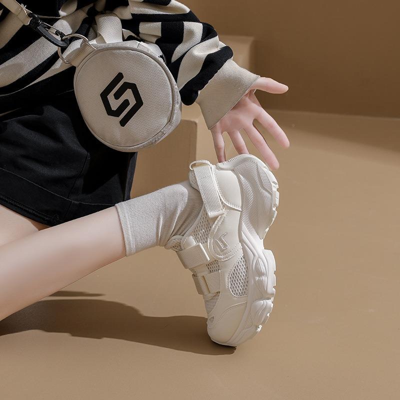 New Dad Shoes Women's Autumn Student Sports Running Casual Shoes Platform Heightening Shoes