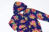 Polo Ralph Lauren Flower Print Sweatshirt Men's Zip-Up Hoodie, 0102978-S-BLUEMULTI [Used]