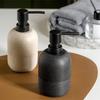 Soap Soap Soap Refillable Hand Dishwashing Scandinavian Korean Model Interior Dispenser, Stylish, Black, Liquid, Bottle, Bottle, Ceramic, Bottle,