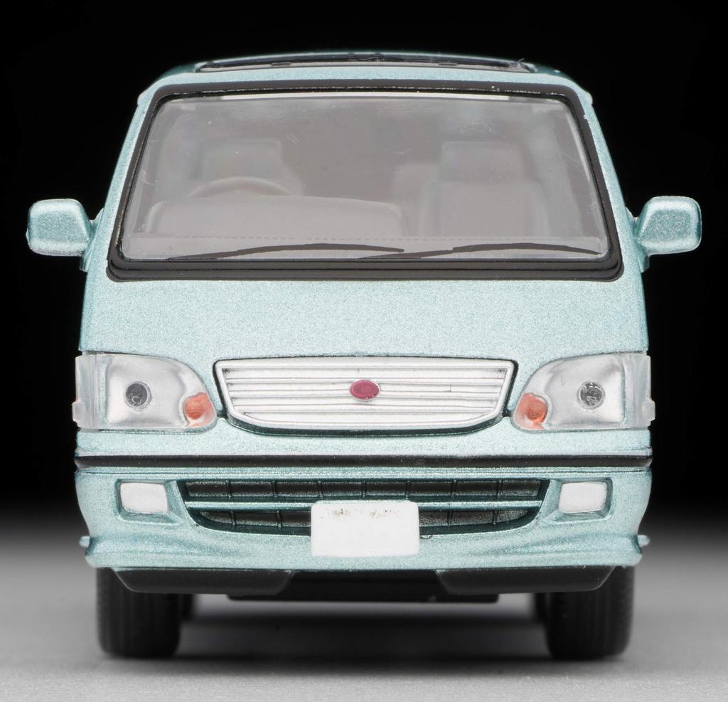 Tomytec Tomica Limited Vintage Neo Scale Toyota Hiace Wagon Super Custom G Light Finished 312475 1/64 LV-N216b (2002 Model), Green, Model,