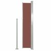 VidaXL Auvent Latéral Rétractable de Patio Store Latéral Brise-vue Abri Soleil Jardin Terrasse Balcon Exterieur Résistant 48393