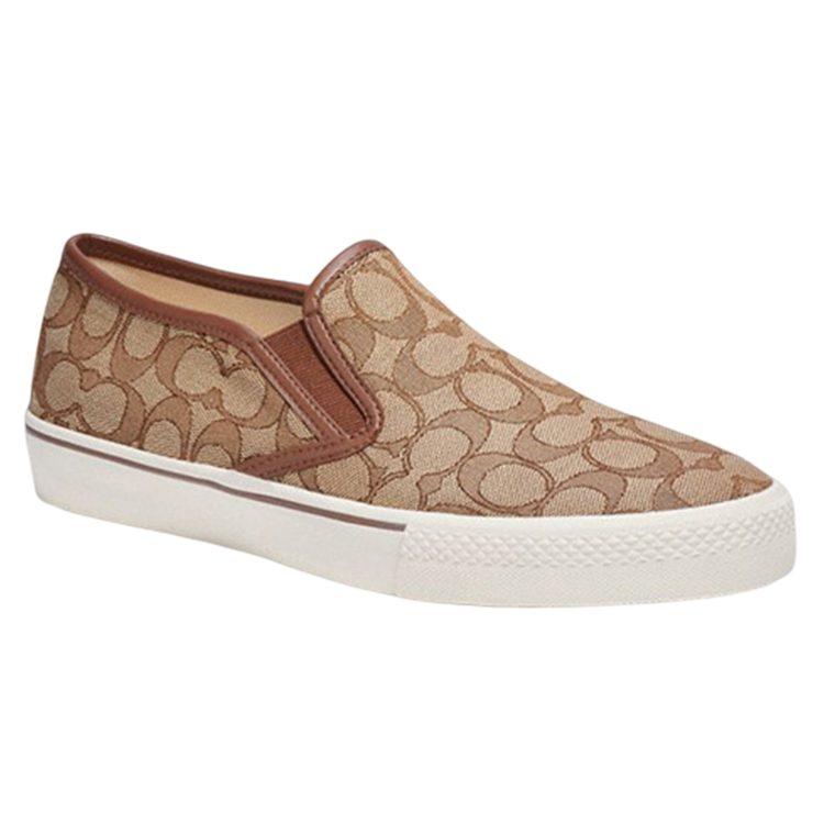 Coach Fabric Print Casual Shoes Men's Umber C8958-KHA