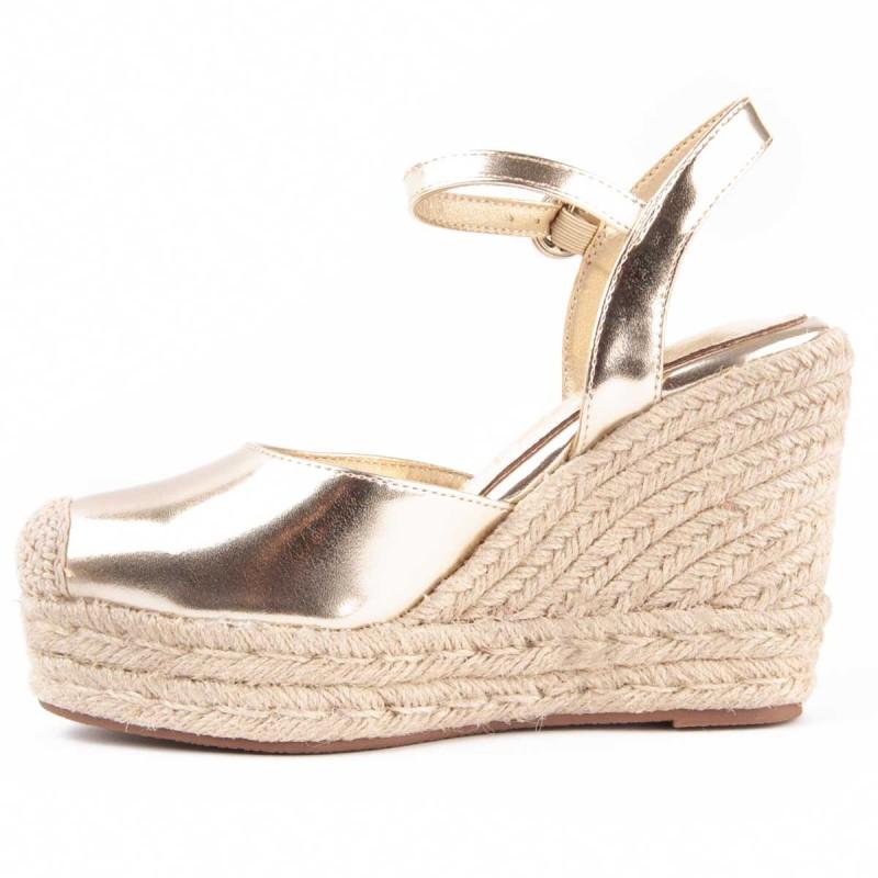 Alpargata De Cuña Para Mujer. Montevita Balenci 102902