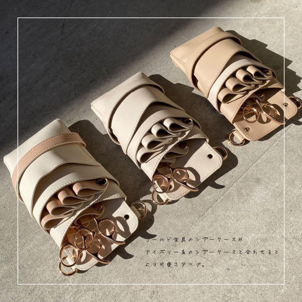 A Japanese Scissors Manufacturer Specializing In GTZ Pink Gold Titanium Scissors for Suitable for Hairdressers and DEEDS, (6.0 Inches) Left-handed