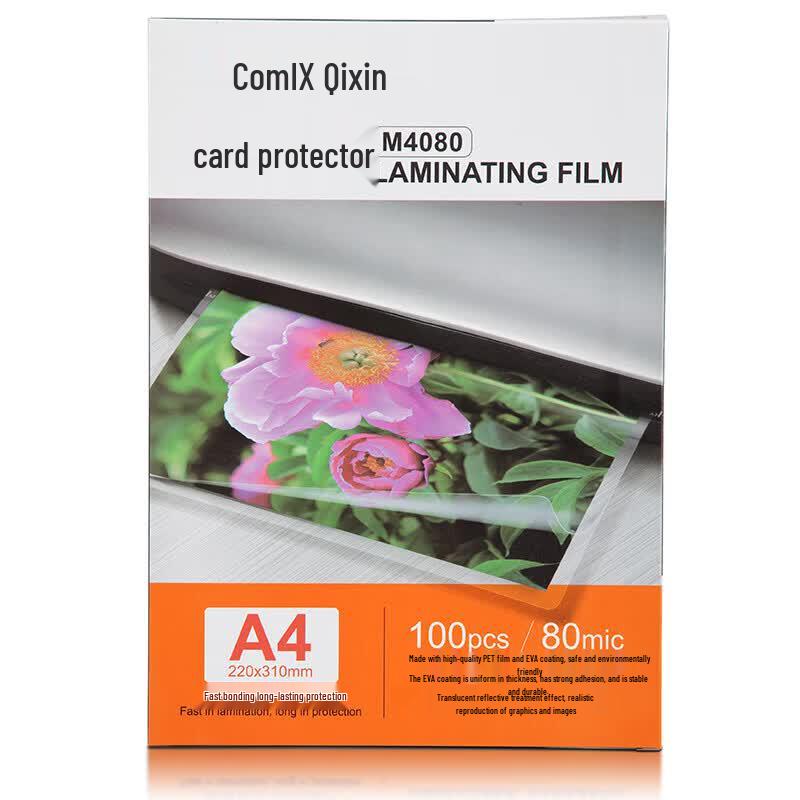 COMIX M4080 Clear Laminating Film CN plug (adapter included)