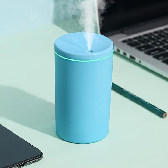 Bærbar luftfukter Rett kopp Design USB Mute Cool Mist Luftfukter Bilforstøver for hjemmet