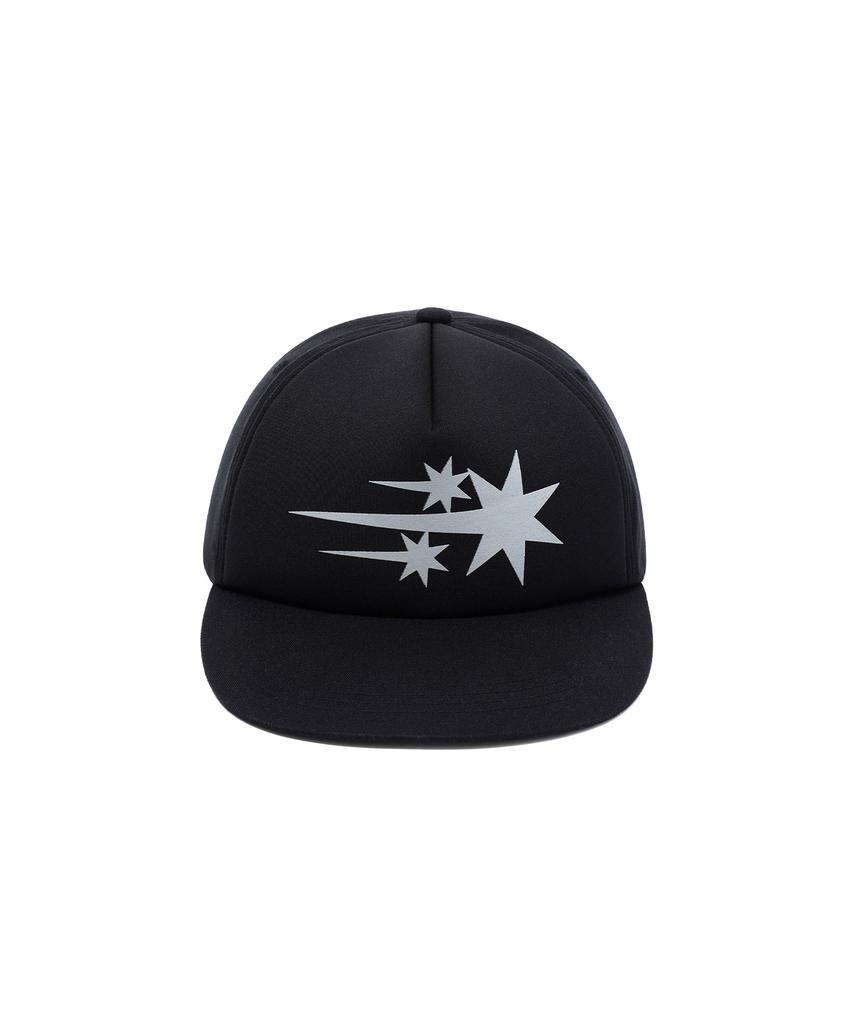 NICEGHOSTCLUB 3Star Trucker Cap_Black(Ng2Emuab24A)