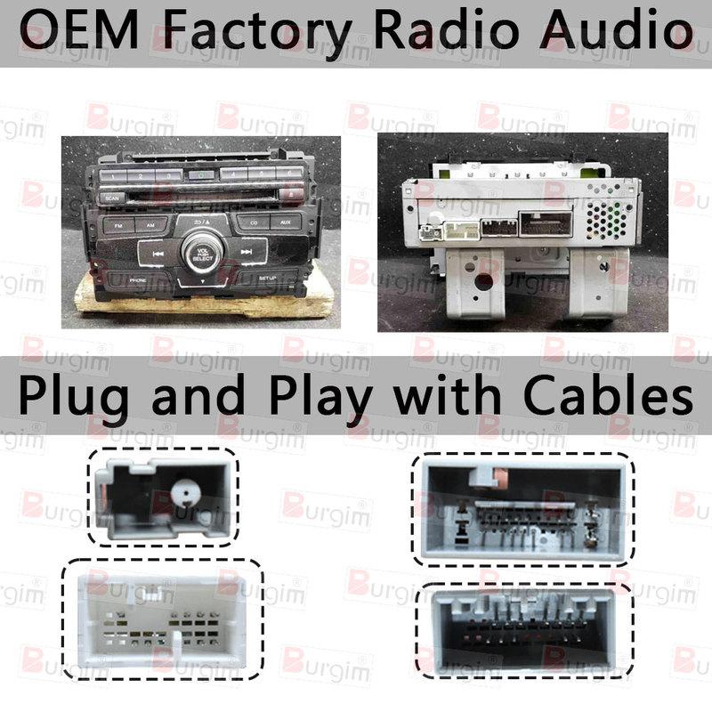 Car Radio Fascias Frame For Honda Civic 9 FK 2011-2017 an 9 Inch Stereo Panel Harness Power Cable Adapter Canbus Decoder