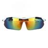 Outdoor Cycling Riding Polarized Fishing Glasses Mountain Bike Riding Sunglasses for Camping White