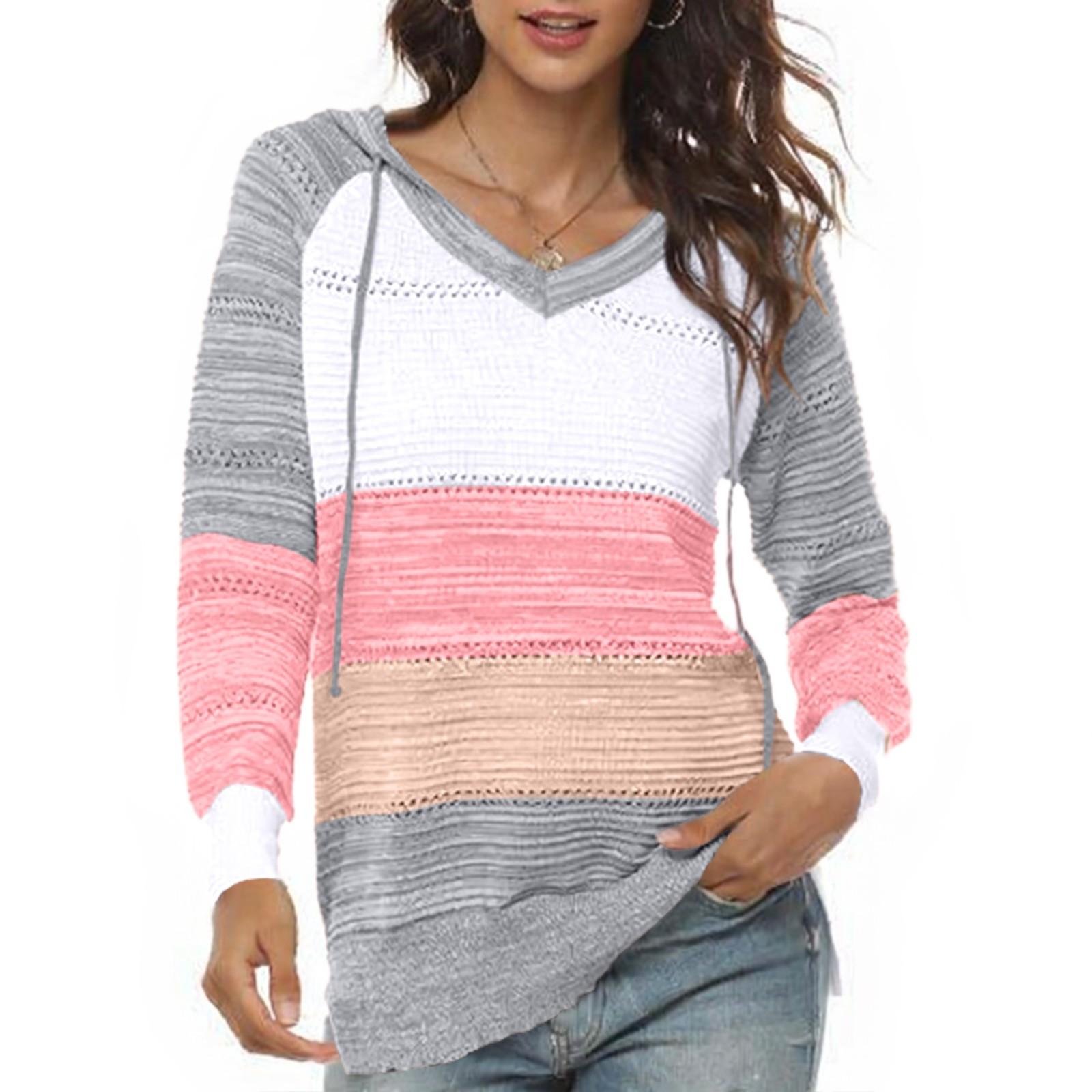 

Женский вязаный пуловер с V-образным вырезом на молнии и длинными рукавами XL арбуз красный