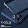 Skin Feel Liquid Silicone Case For Xiaomi Redmi Note 12 11 10 Pro 11S 10S A1 10C 10A 9T Poco X4 X3 NFC M4 M3 Pro 4G 5G Shockproof Square Soft Cover