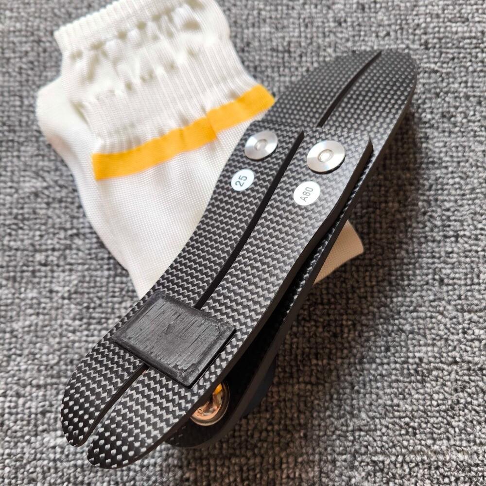 Carbon Fiber Prosthetic Foot Set - Foot Shell, Cover Sock & High-Density Foot