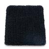 Cotton Sweatband Moisture Wicking Athletic Terry Cloth Wristband for Tennis Basketball Running Gym Workout Black 8 10 Cm