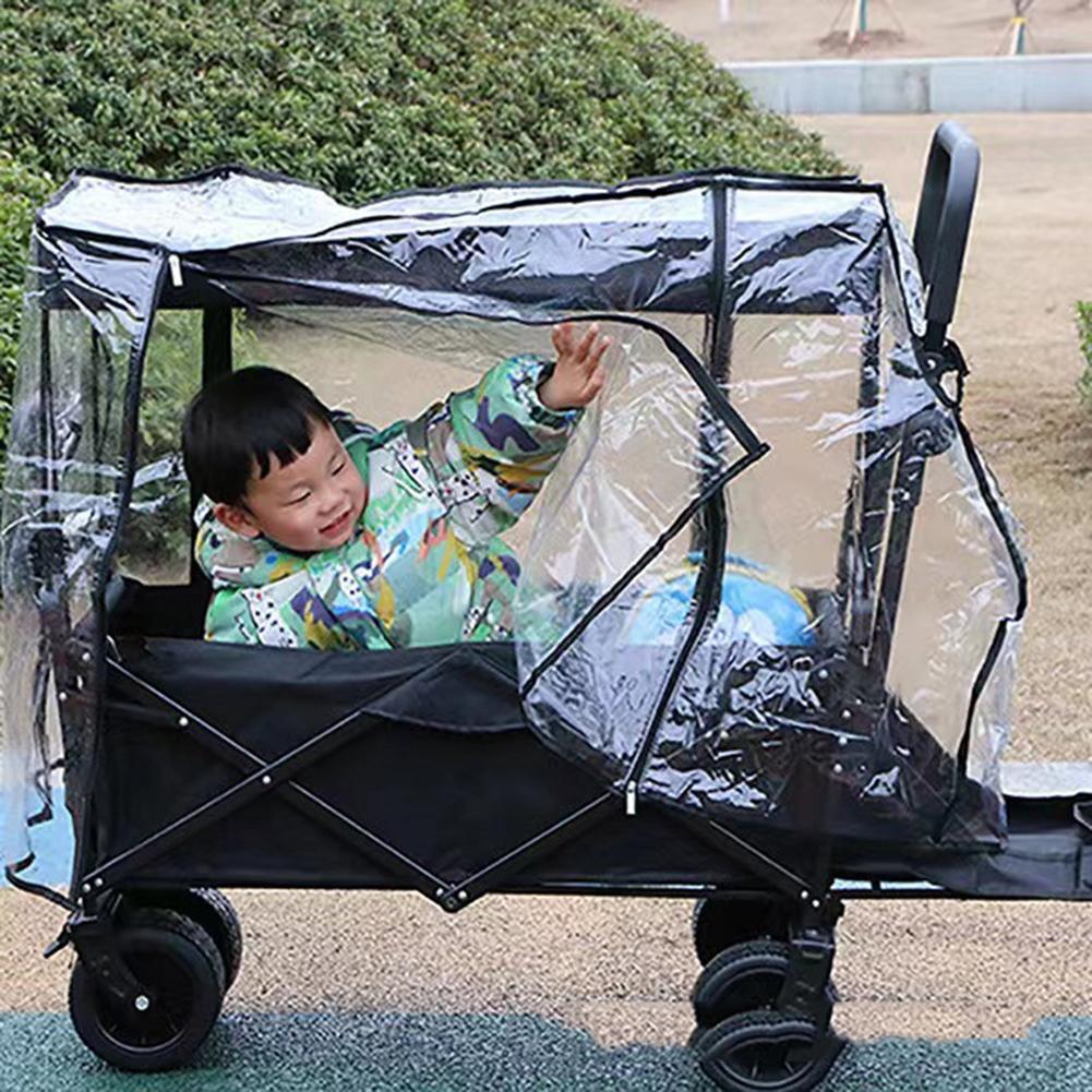Camping Stroller Rain Cover Garden Picnic Outdoor Campervan