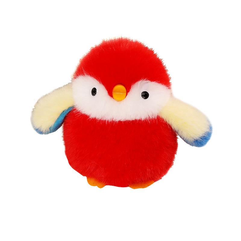 Cute Cute Bird Pendant Plush Toy Doll Sparrow Doll Girl Bag Keychain Pendant Rag Doll