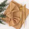 10PCS 30X45CM 100% Cotton Cloth Napkins  Napkin Reusable Weddings Party Baby Shower Christmas Table Decor Retro Napkins Reusable