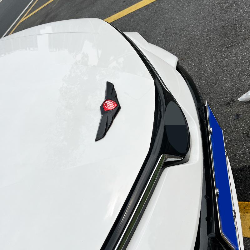 Buick Car Logo Sticker: Excelle, Regal, Verano, Encore GT Black Head Decoration