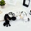Cute Horse Keychain for Backpacks, 3 Inch Horse Plush Keychain Purse Charms for Girls Year of the Horse Plush Keyring Ornaments