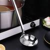 Multifunctional 304 Nonrust Steel Soup Ladles With Hanging Hook And Strainer For Cooking And Serving