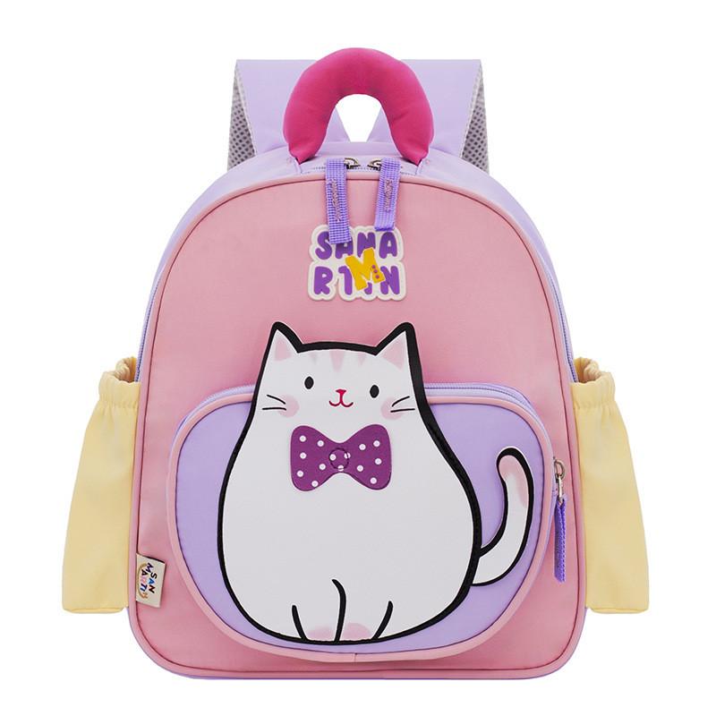 Kinder Cartoon Auto Rucksack Mit Strapazierfähigem Polyesterfutter Für Vorschulkinder