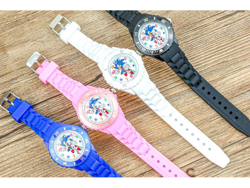 Children's Cartoon Silicone Quartz Watch - Fashion Student Holiday Gift