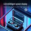 New F9 Bluetooth 5.0 Dual Earbuds with TWS, Battery Display, and Charging Case