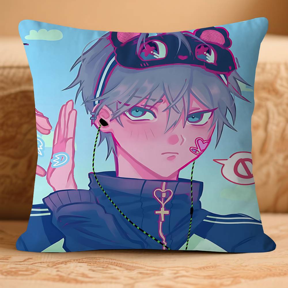 ALIEN-n Anime STAGES Pillow Case Removable Washable Cushion Cover – All-Season Soft Linen