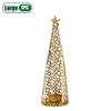 European Metal Christmas Tree Candle Holder Holiday Decoration Tea Light Cup Table Holiday Party Home Decoration Accessories