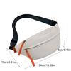 Multi-pocket Nylon Waist Bag Adjustable Shoulder Strap Diagonal Shoulder Bag Men Chest Bag  Male