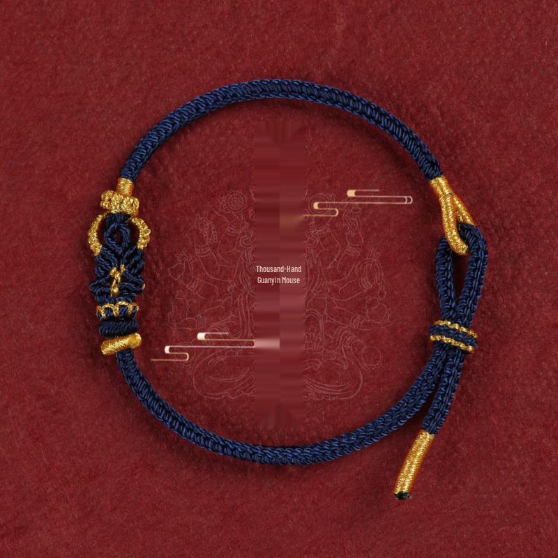 2026 Guardian Deities Zodiac Red Handwoven Bracelet