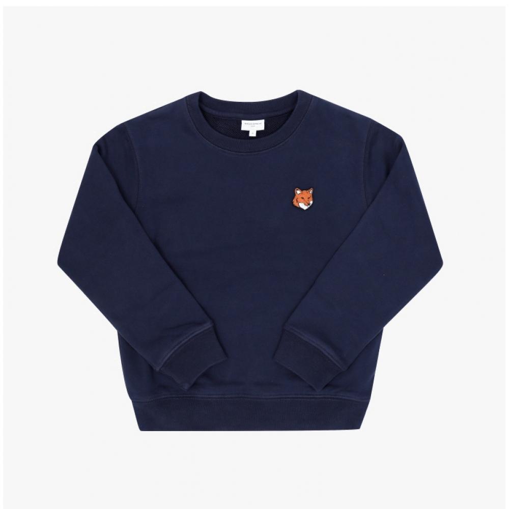 Толстовка Maison Kitsune Kids с нашивкой-лисой Mqujs00kmbis4 MQUJS00KMBIS4 0413 (6A)