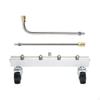 Pressure Washer Undercarriage Cleaner, Underbody Car Wash Water Broom, Sprayer, Under