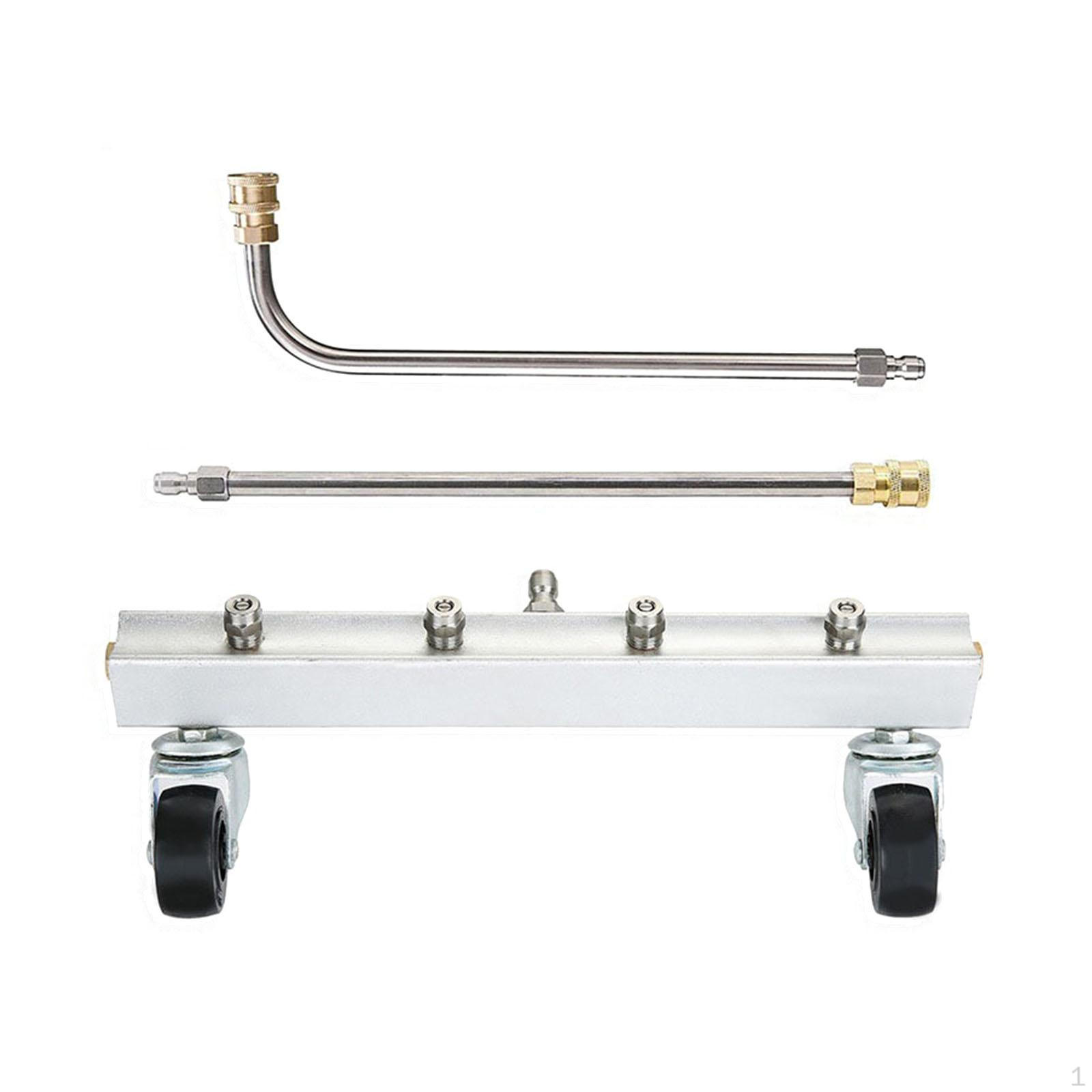 Pressure Washer Undercarriage Cleaner, Underbody Car Wash Water Broom, Sprayer, under