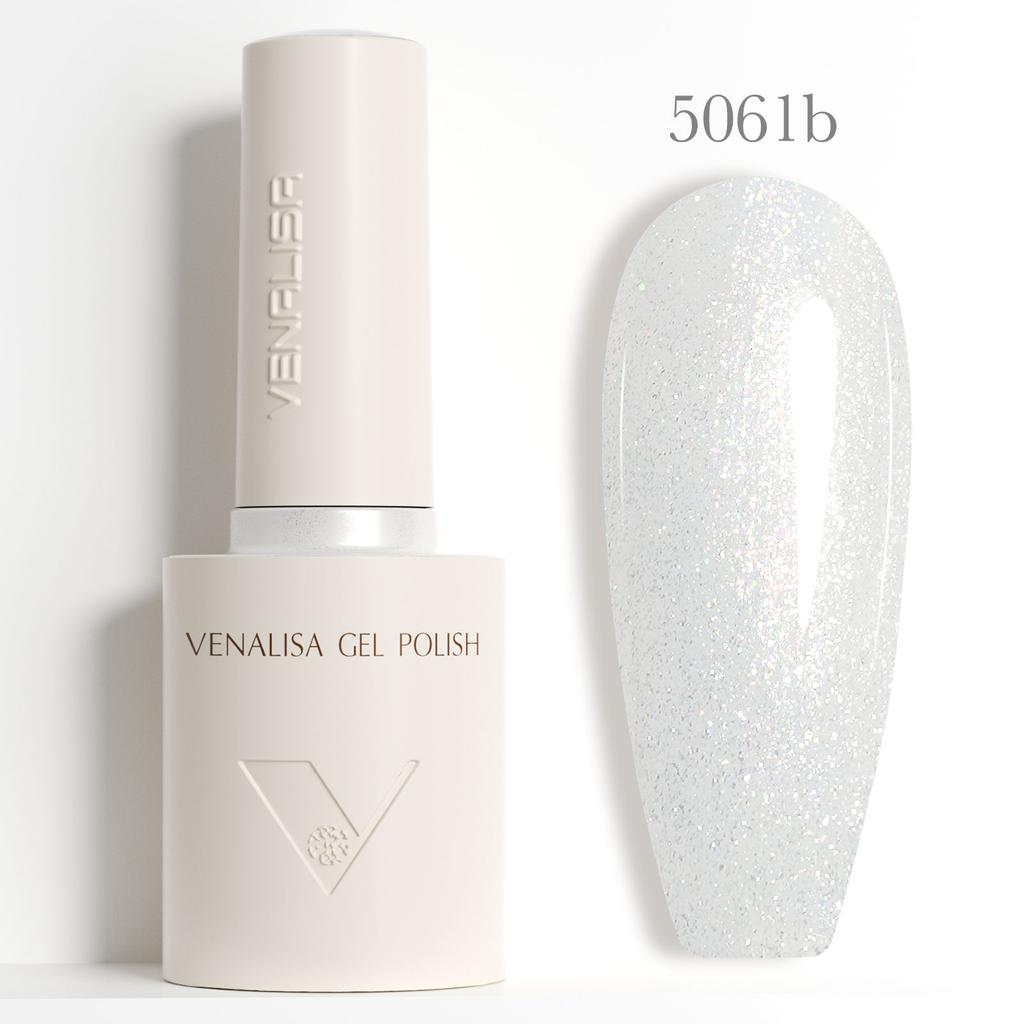 Venalisa Gel Nail Polish 10ml Hema TPO Free Snow Lotus Winter Glitter Shinning Soak Off UV LED Gel Varnish Nail Manicure