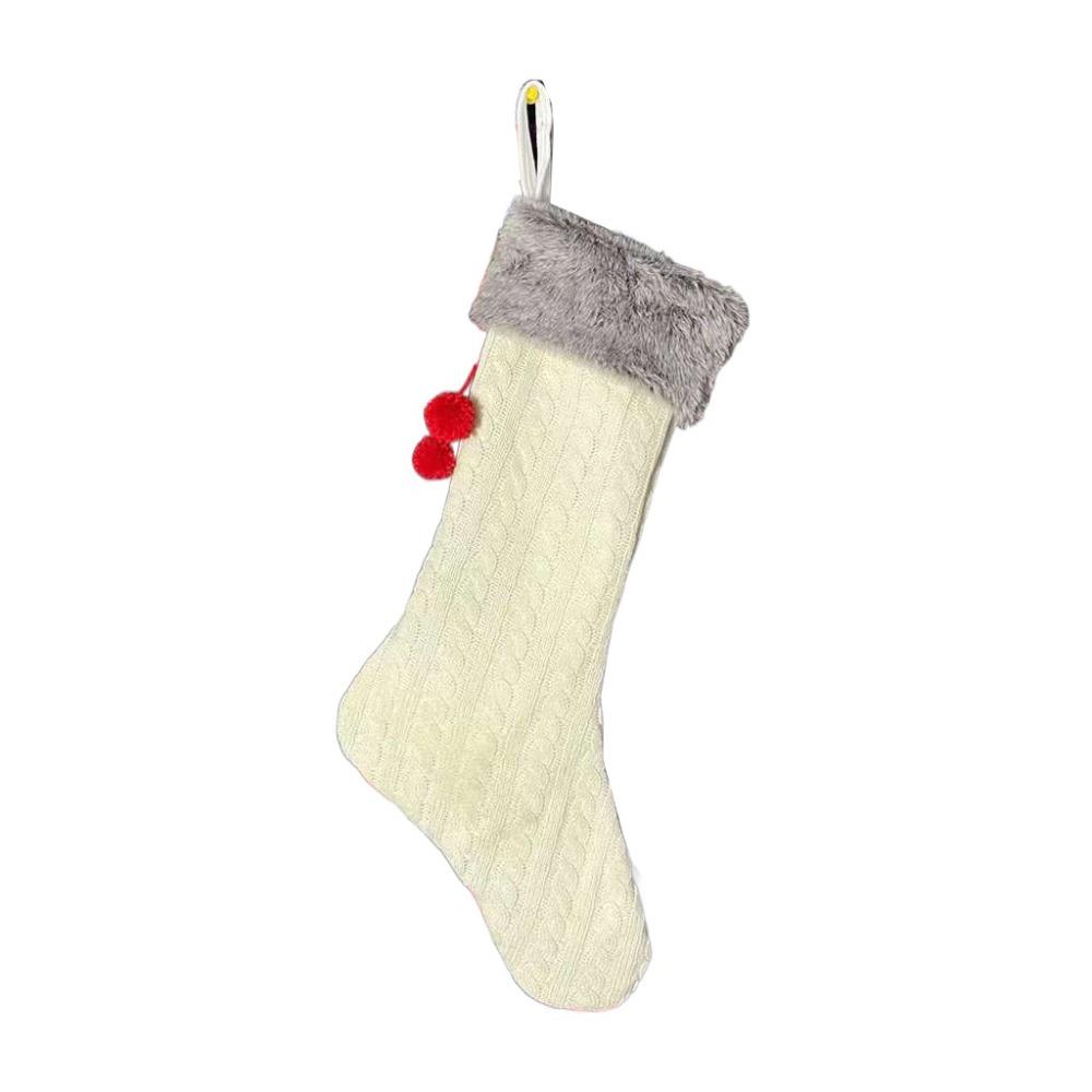Cartoon Large Candy Christmas Stocking Mini Hanging Dwarf Christmas Gift Bag  Home