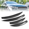 1 Pair Front Bumper Splitter Grille Trim Stylish Look Spoiler Diffuser Grille Trim Strip Replacement for   E‑Class W214  ‑Line 2024 and Later