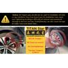 4Nuts+2keys M12x1.25 1.25 Wheel Locks Lug Nuts Anti theft Security Nut Fit For Suzuki Celerio Swifit Jimny Liana Sedan LS010-06