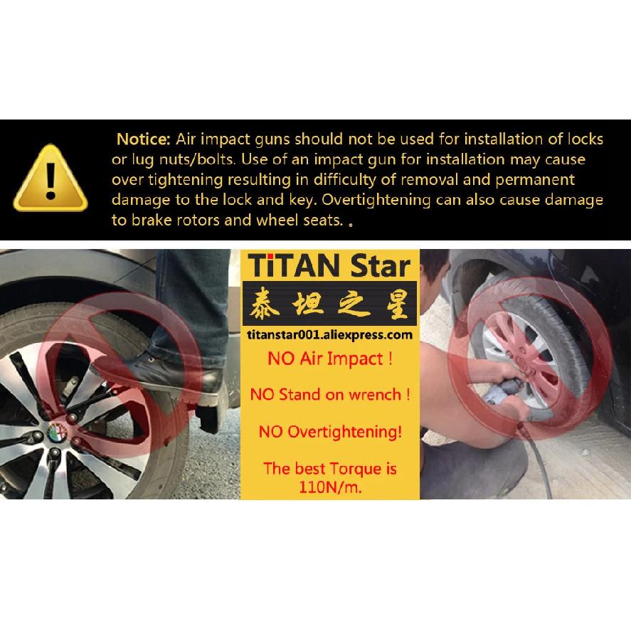 4Nuts+2keys M12x1.25 1.25 Wheel Locks Lug Nuts Anti theft Security Nut Fit For Suzuki Celerio Swifit Jimny Liana Sedan LS010-06