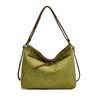 Autumn New Solid Stylish Design Faux Suede & PU Shoulder Bags 2026 High Quality Large Capacity Unique Design Backpacks for Women