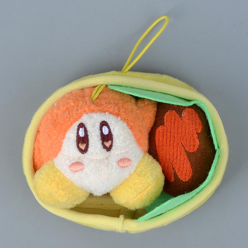 Kirby Star Bento Cartoon Doll Pendant Plush Keychain For Gift And Teen Decor