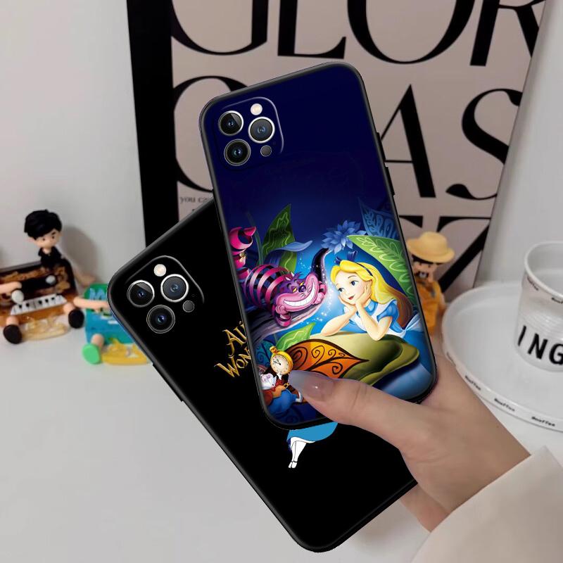Alice in Wonderland Cat Princess New High-End Shell Phone Case for OPPO A3 Pro A72 A74 A76 A77 A77S A78 A79 A94 A95 A18 A40M A58